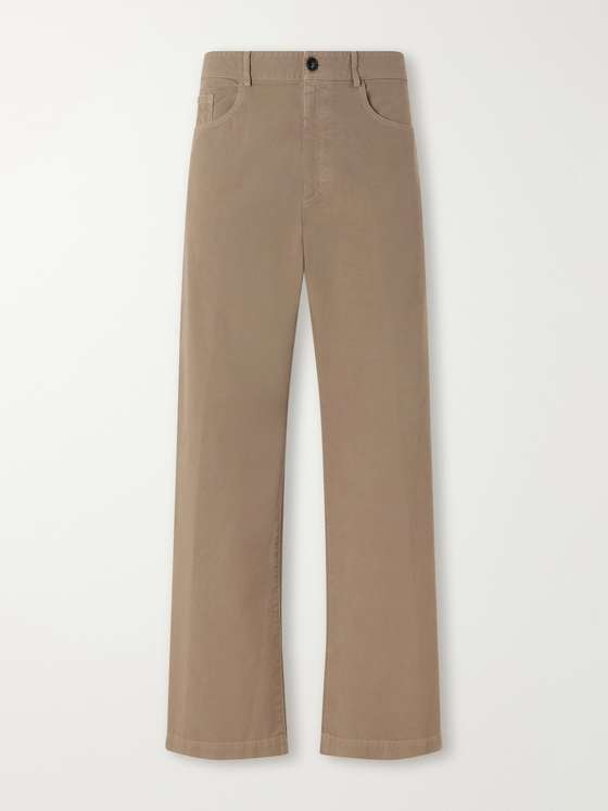 Driesvannoten Straight-Leg Cotton Trousers