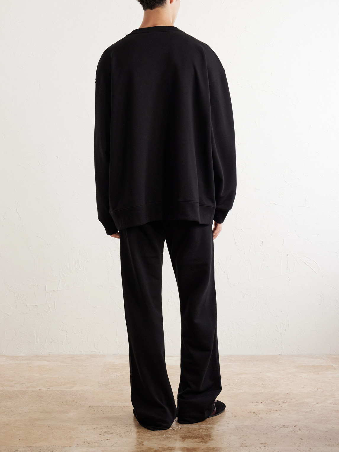 Hax Oversized Cotton Sweatshirt