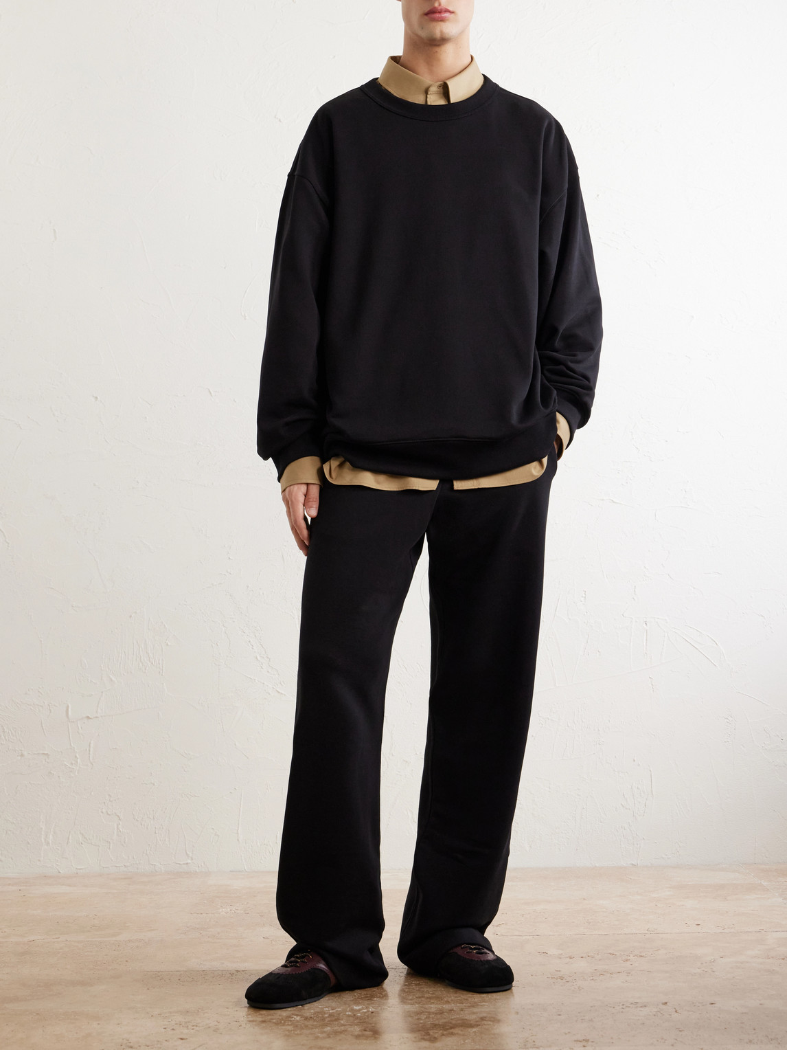 Hax Oversized Cotton Sweatshirt