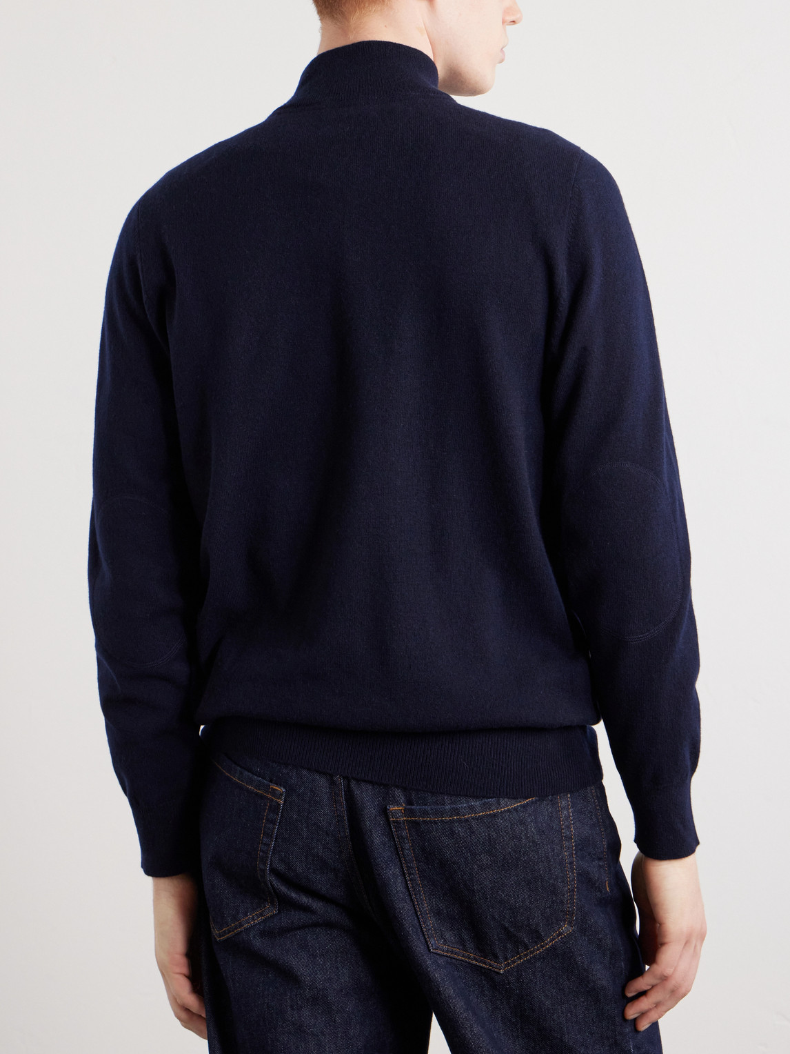 Carnaby Organic Cashmere Half-Zip Sweater