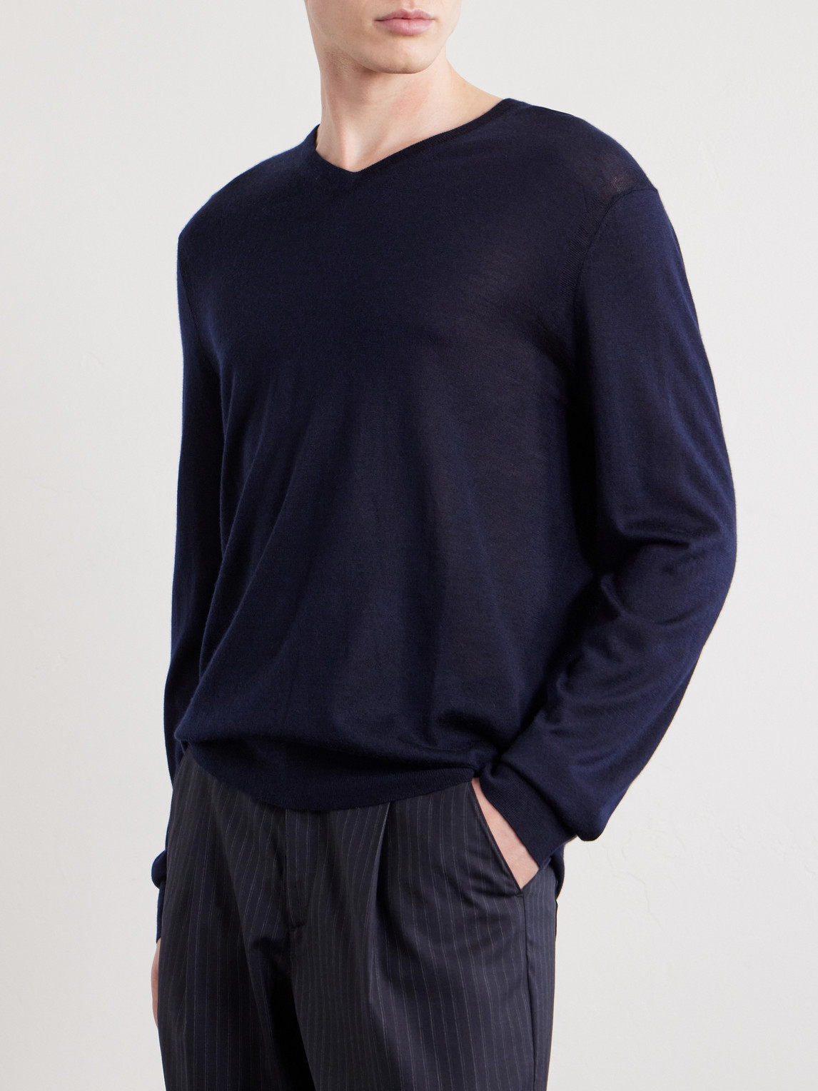 Conduit Cashmere And Silk-Blend Sweater