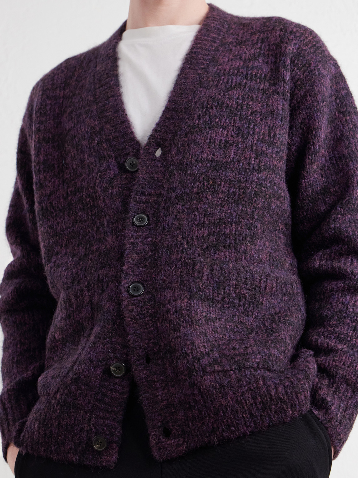 Mounia Alpaca-Blend Cardigan