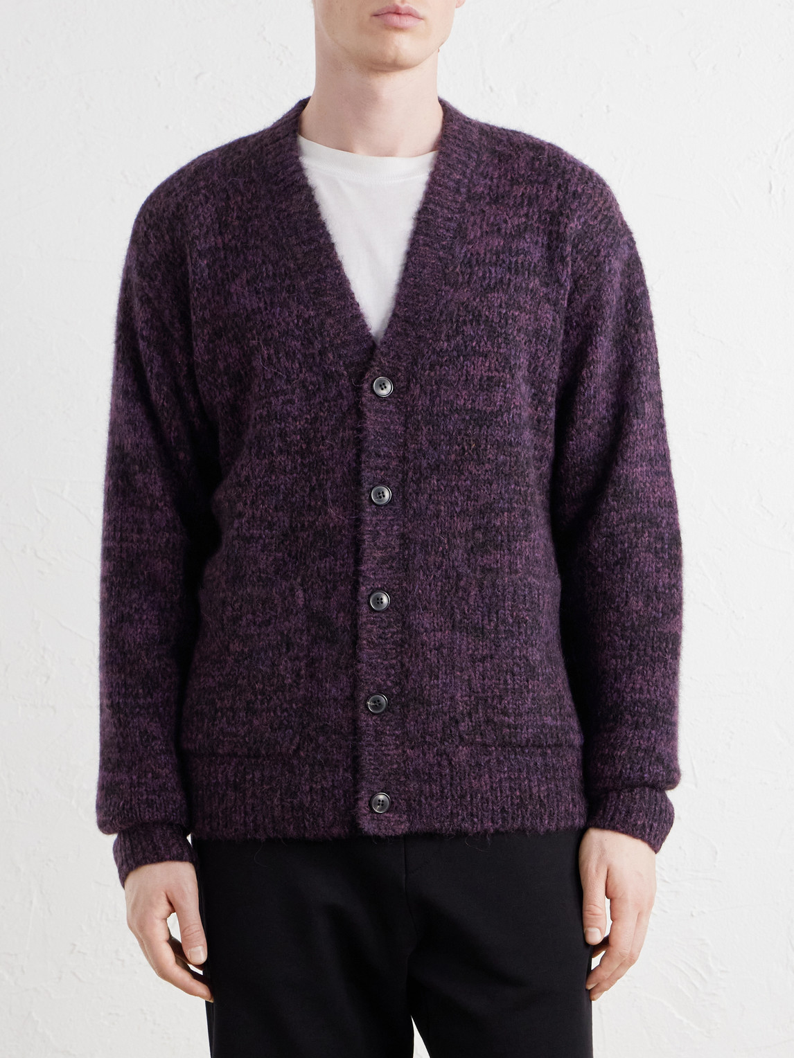 Mounia Alpaca-Blend Cardigan