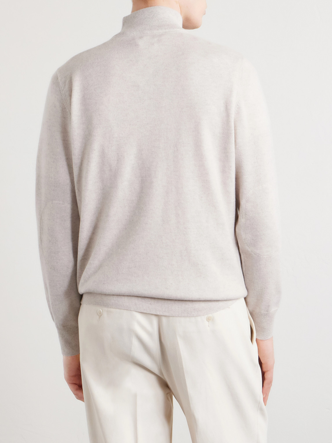 Carnaby Organic Cashmere Half-Zip Sweater