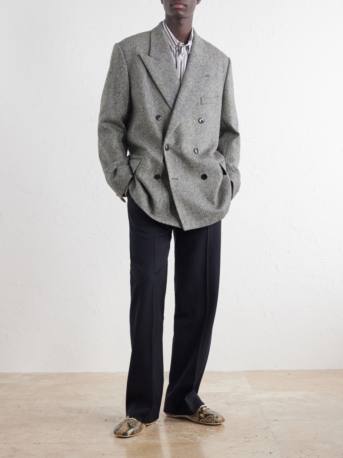 Double-Breasted Blazer