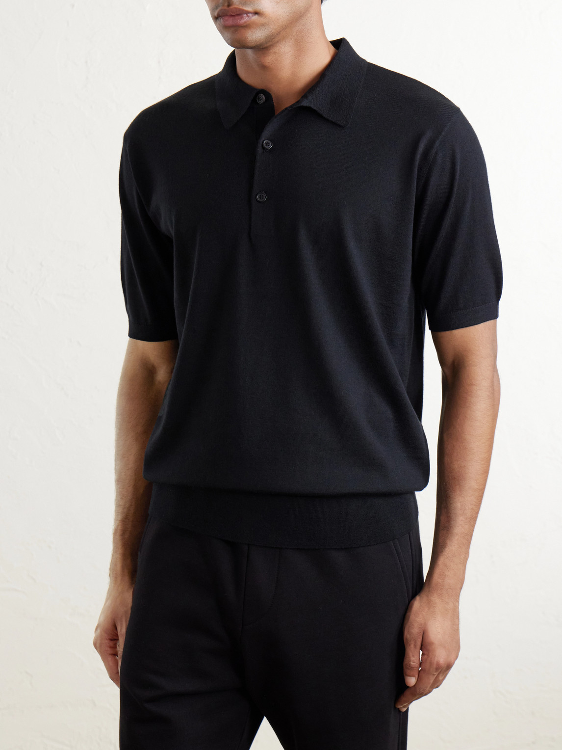 Murice Merino Wool Polo Shirt
