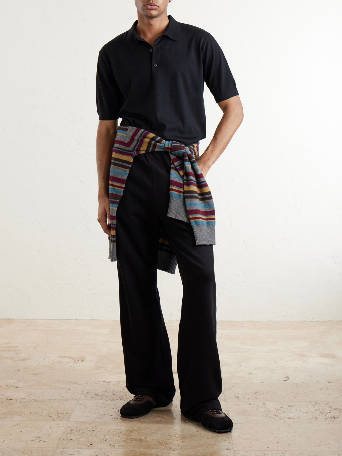 Murice Merino Wool Polo Shirt