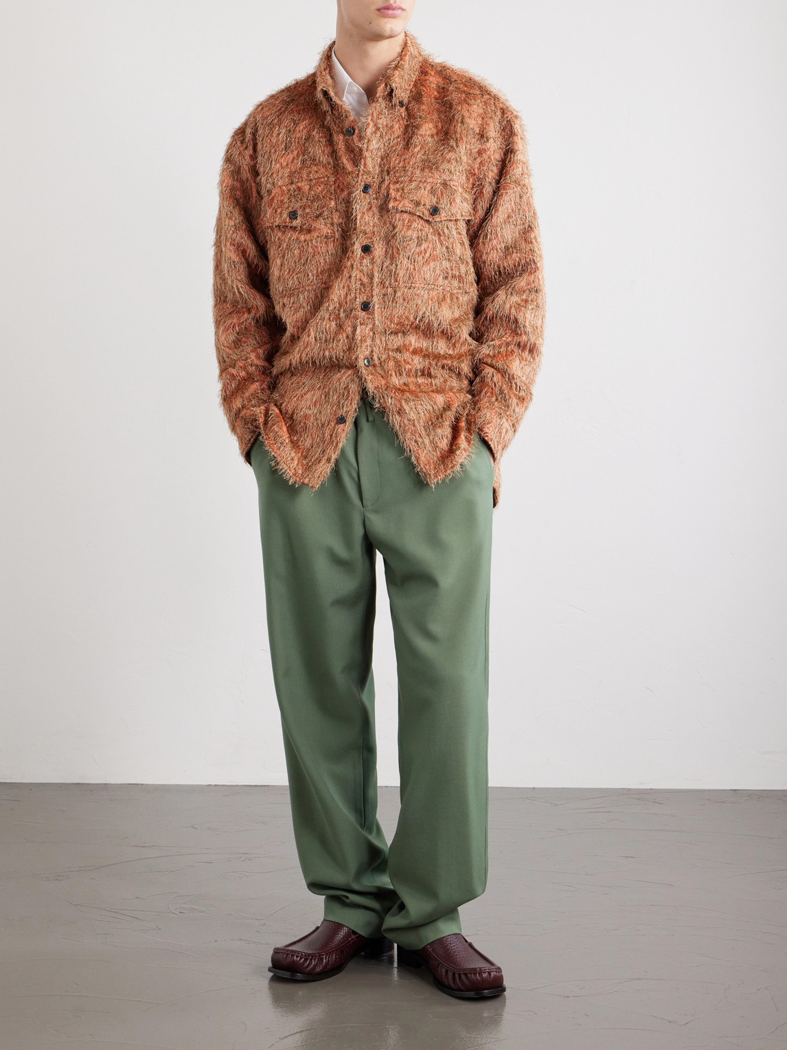Cromo Fil Coupé Jacquard Overshirt