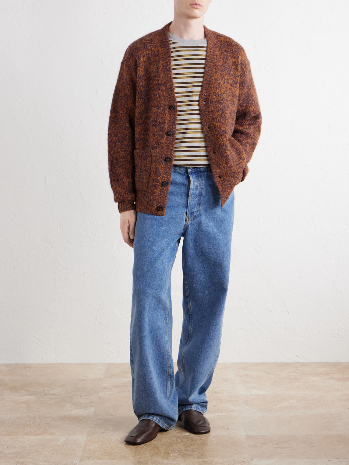 Mounia Alpaca-Blend Cardigan