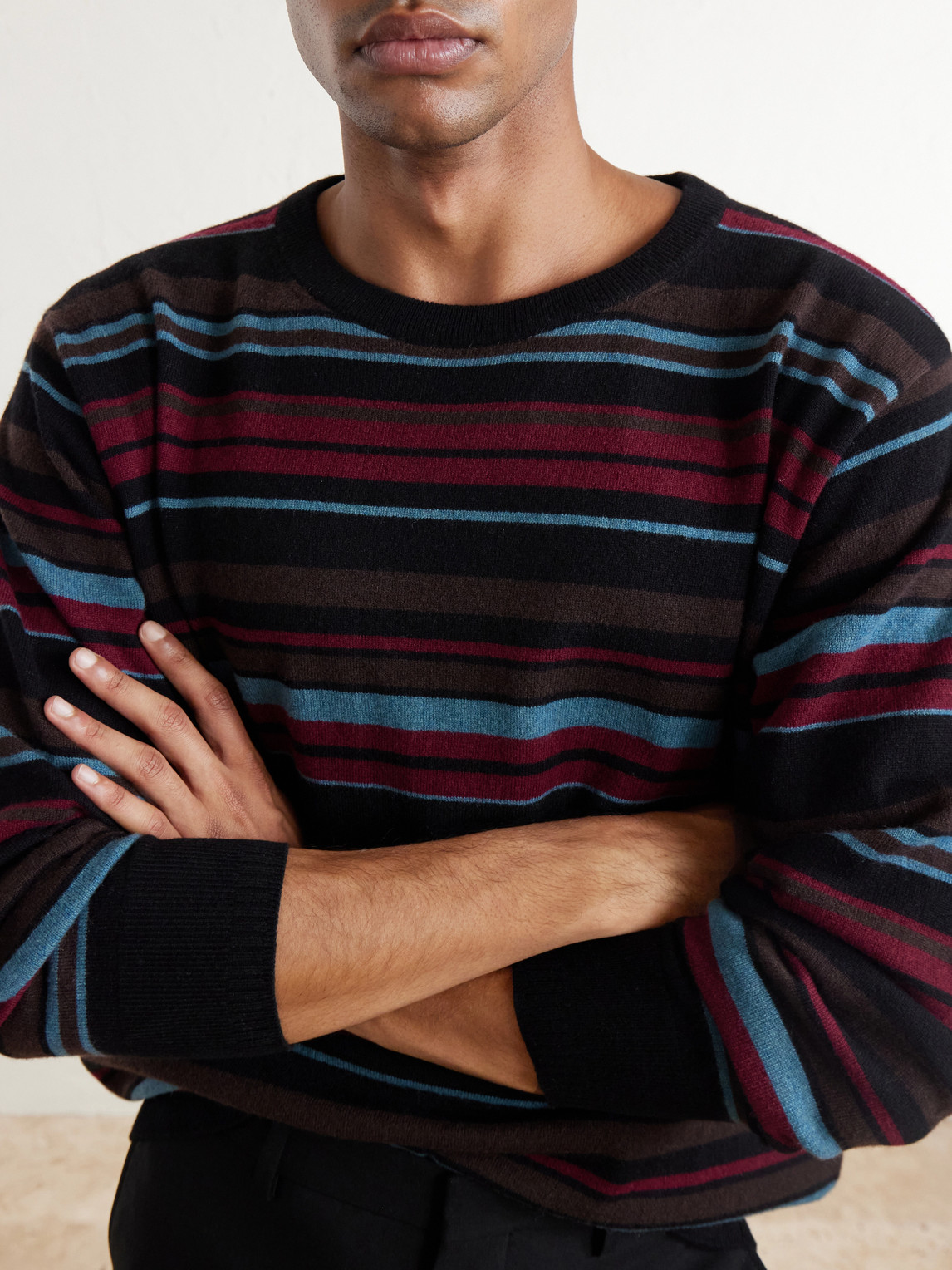 Muroli Striped Cashmere Sweater
