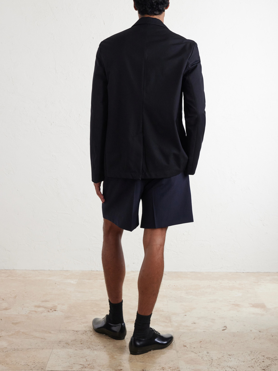 Billys Cotton And Wool-Blend Canvas Blazer