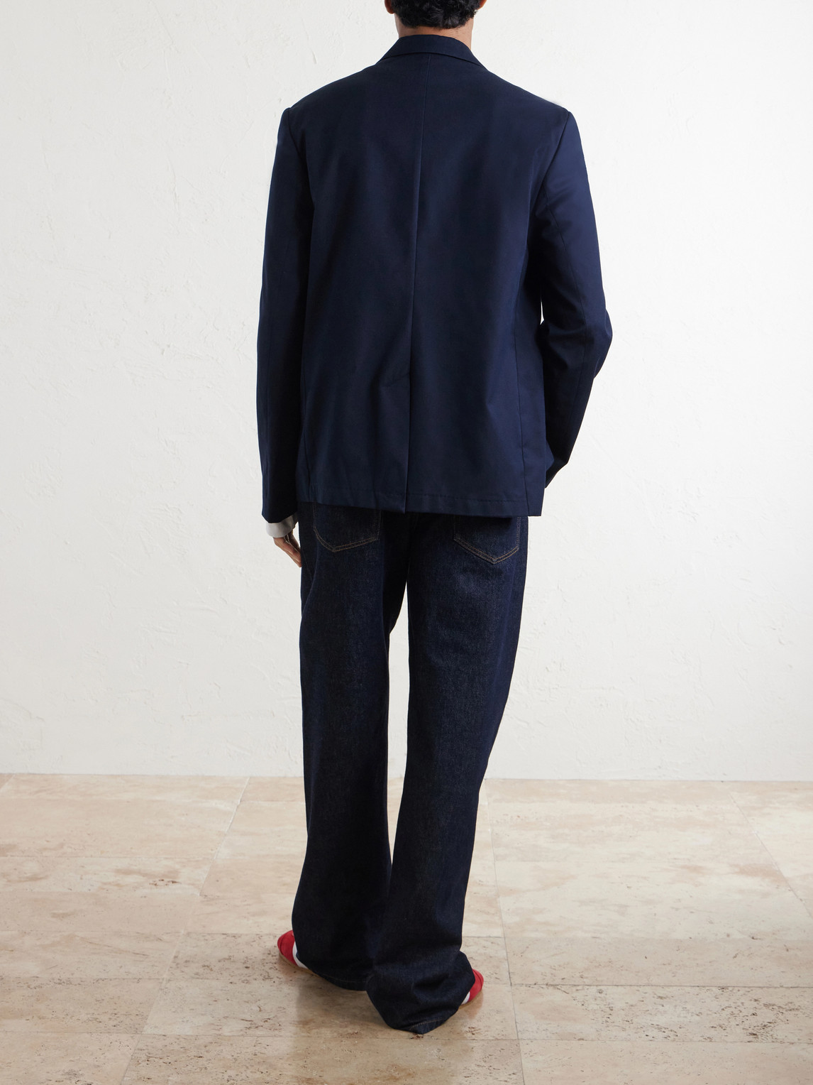 Billys Cotton And Wool-Blend Canvas Blazer