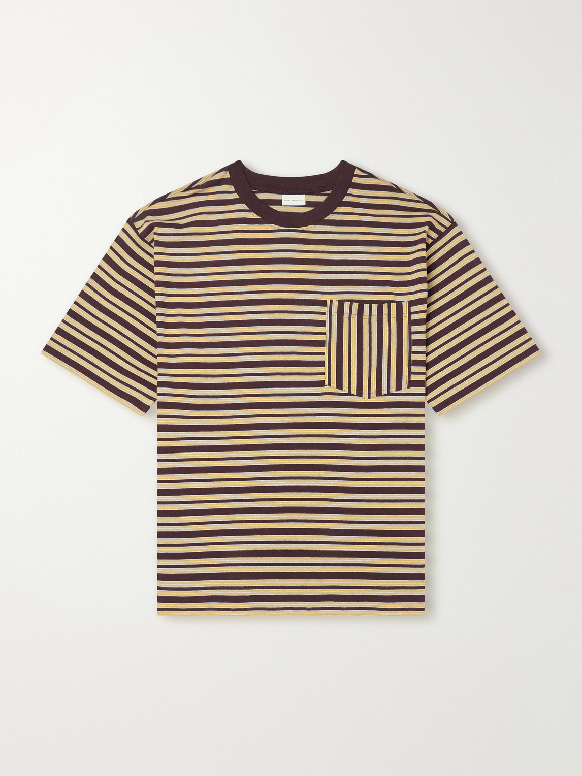 Striped Cotton-Jersey T-Shirt