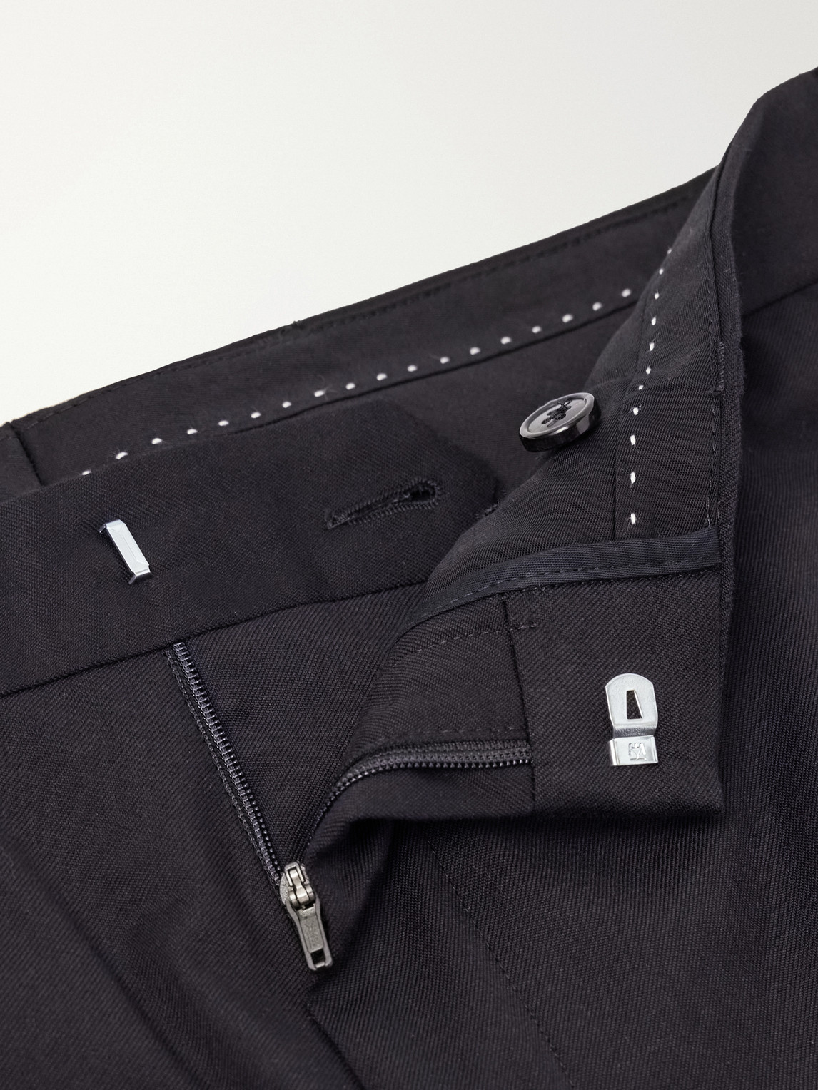 Philip Straight-Leg Cotton And Wool