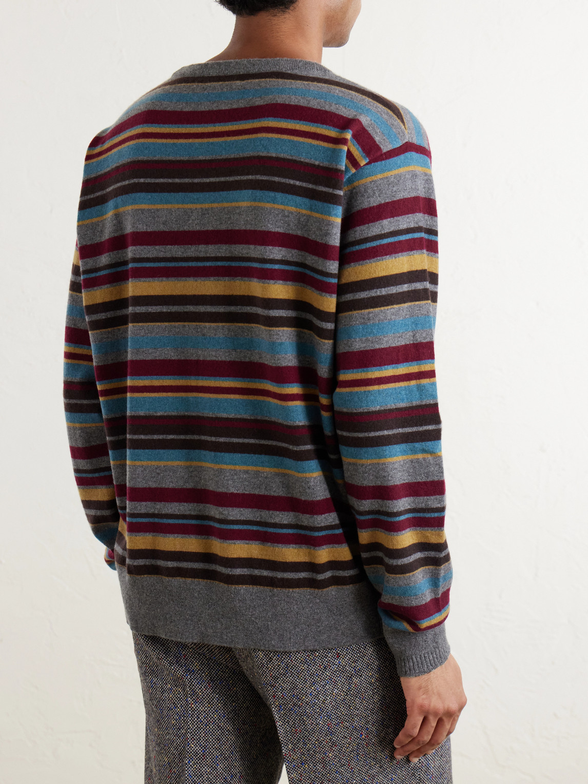 Muroli Striped Cashmere Sweater