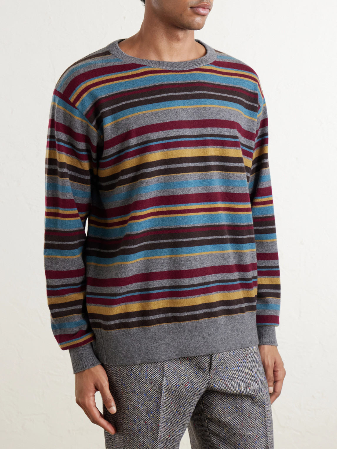 Muroli Striped Cashmere Sweater