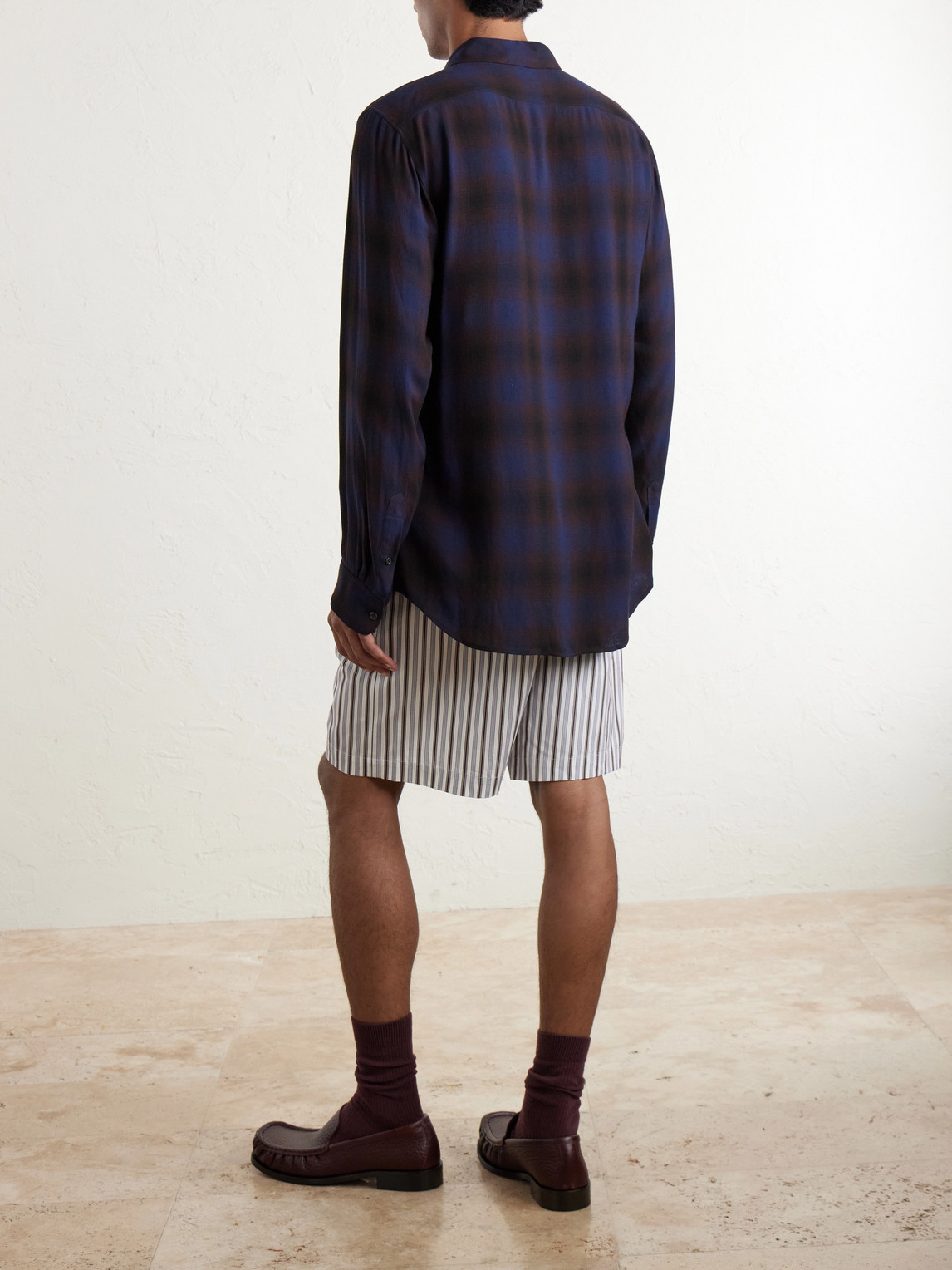 Twill Shirt Checked