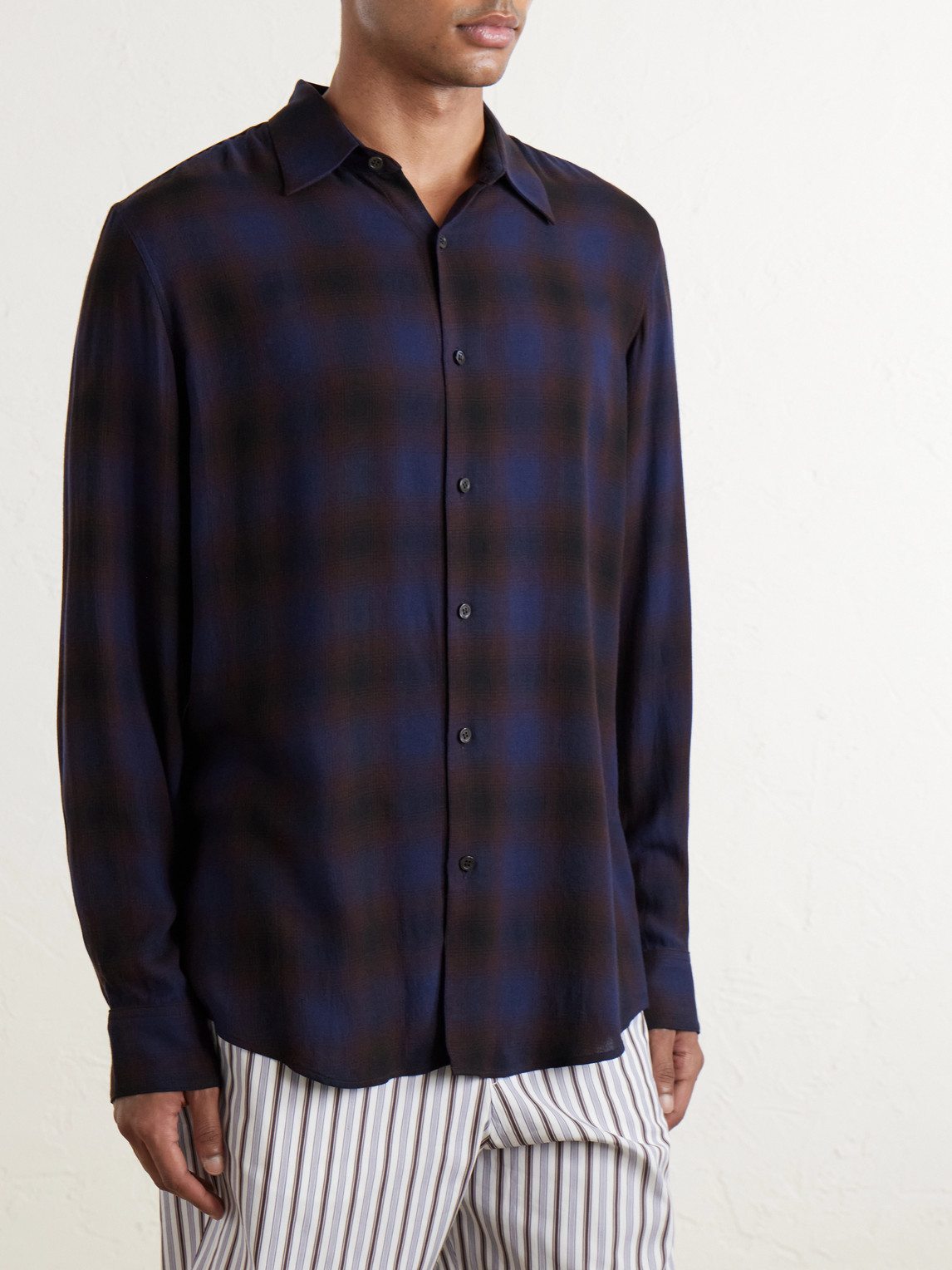 Twill Shirt Checked