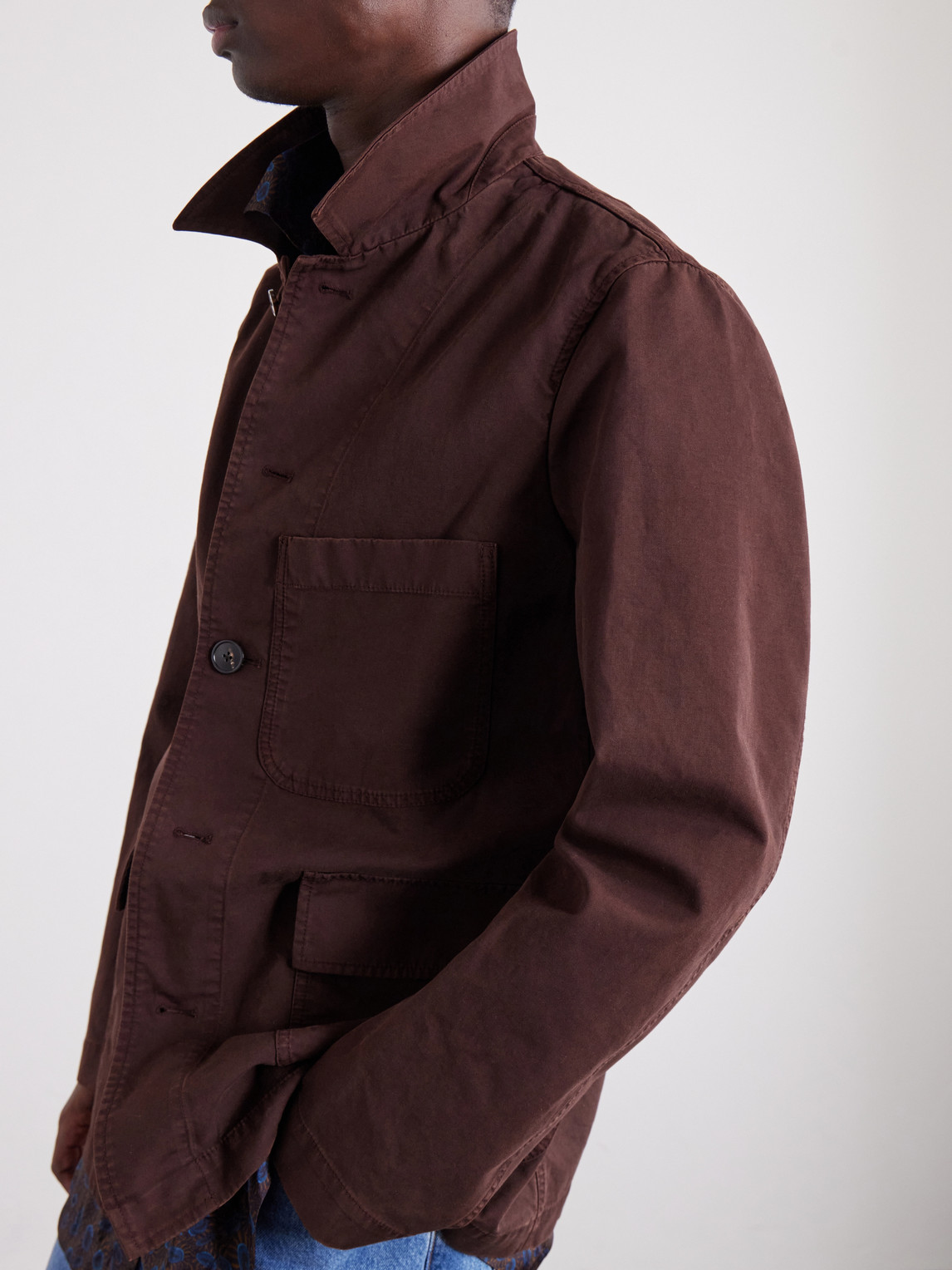 Braxton Garment-Dyed Cotton Jacket