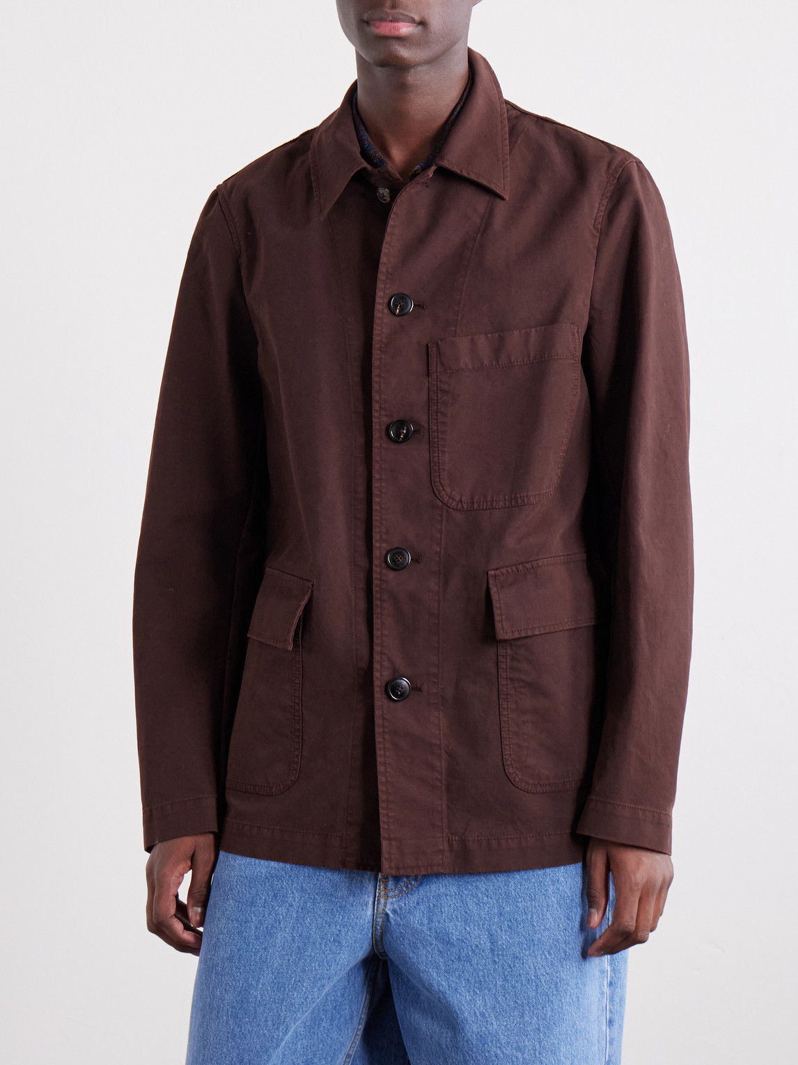Braxton Garment-Dyed Cotton Jacket