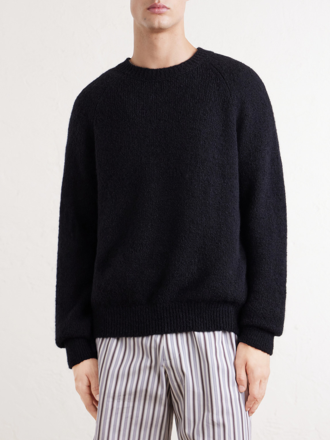 Brushed Alpaca And Wool-Blend Sweater