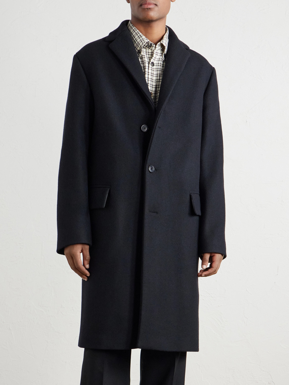 Wool-Blend Coat