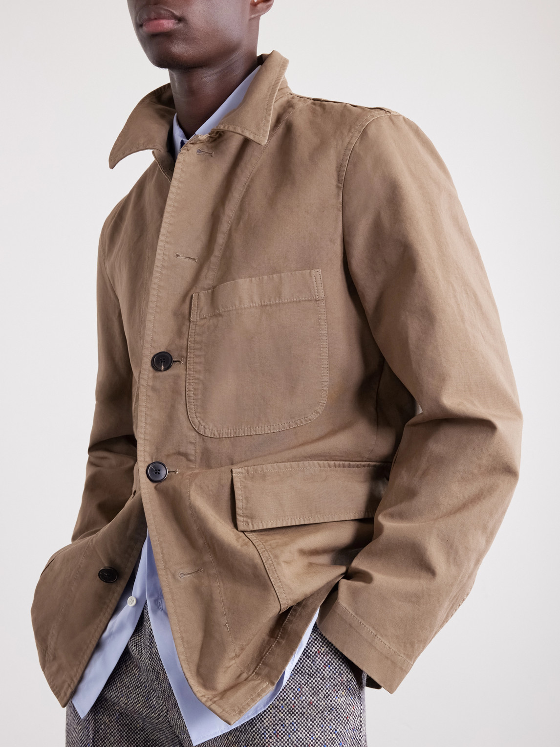 Braxton Garment-Dyed Cotton Jacket