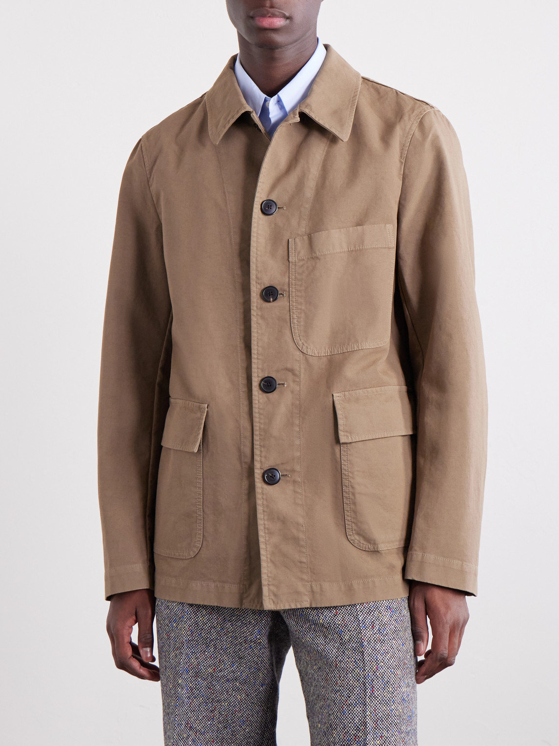 Braxton Garment-Dyed Cotton Jacket