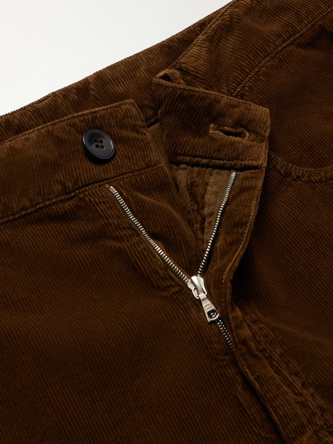 Straight-Leg Cotton- Corduroy