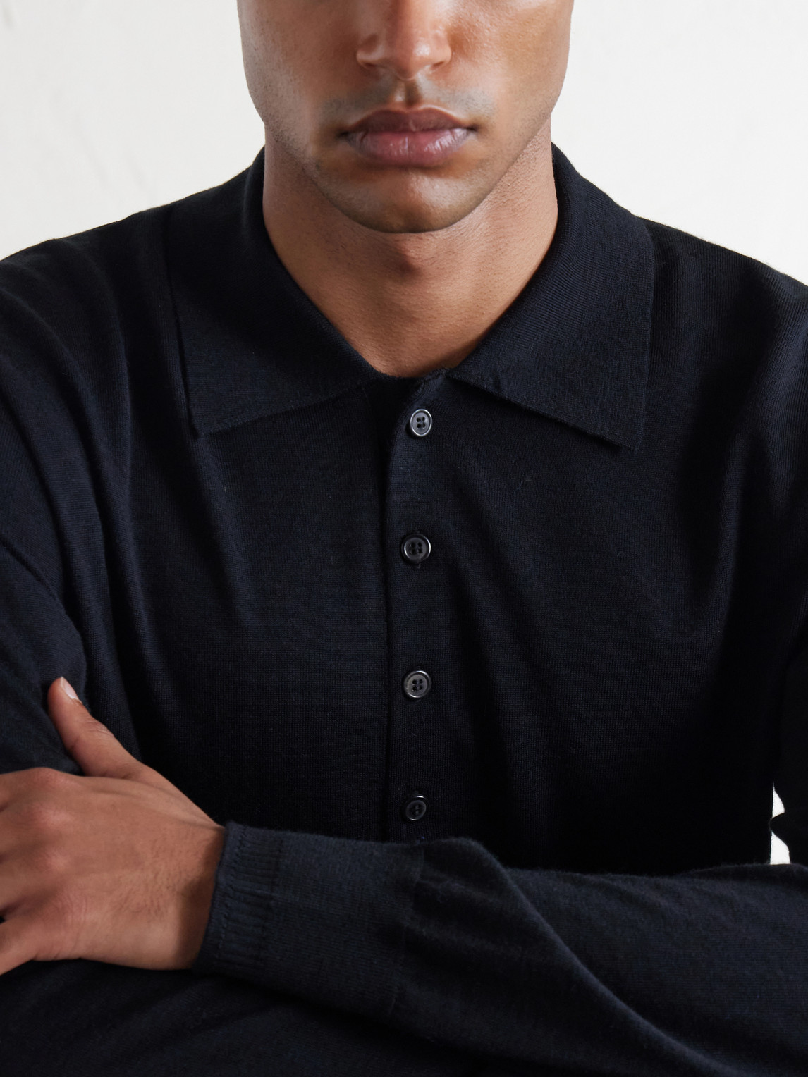 Muano Merino Wool Polo Shirt