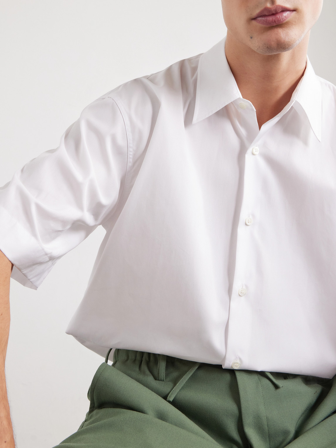Cassidye Cotton-Poplin Shirt