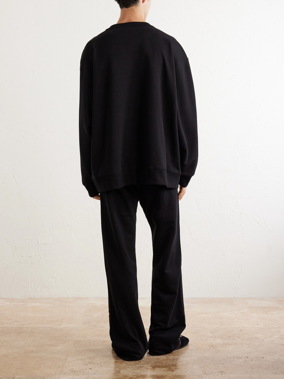 Hamer Straight-Leg Cotton-Jersey Sweatpants