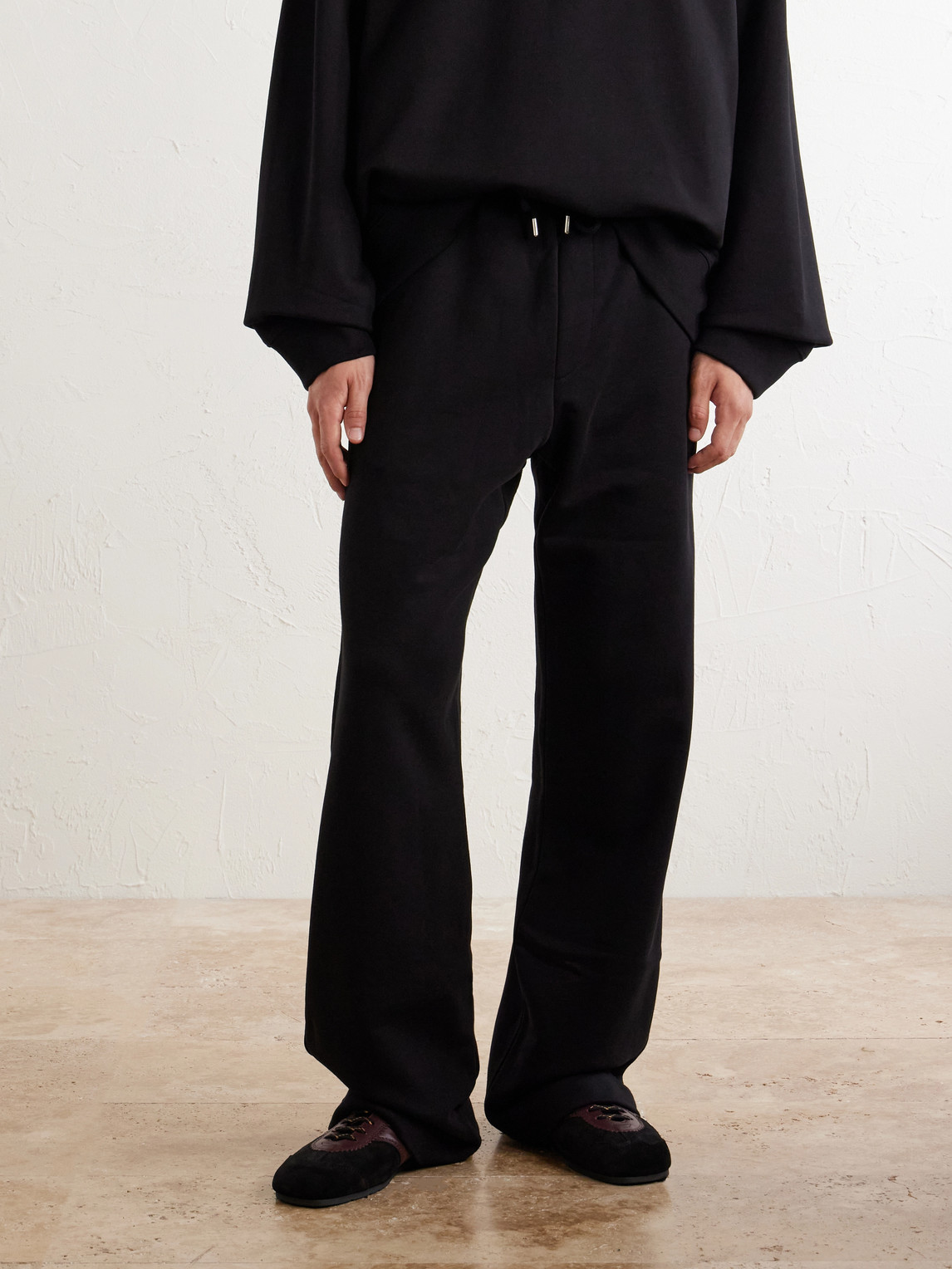 Hamer Straight-Leg Cotton-Jersey Sweatpants