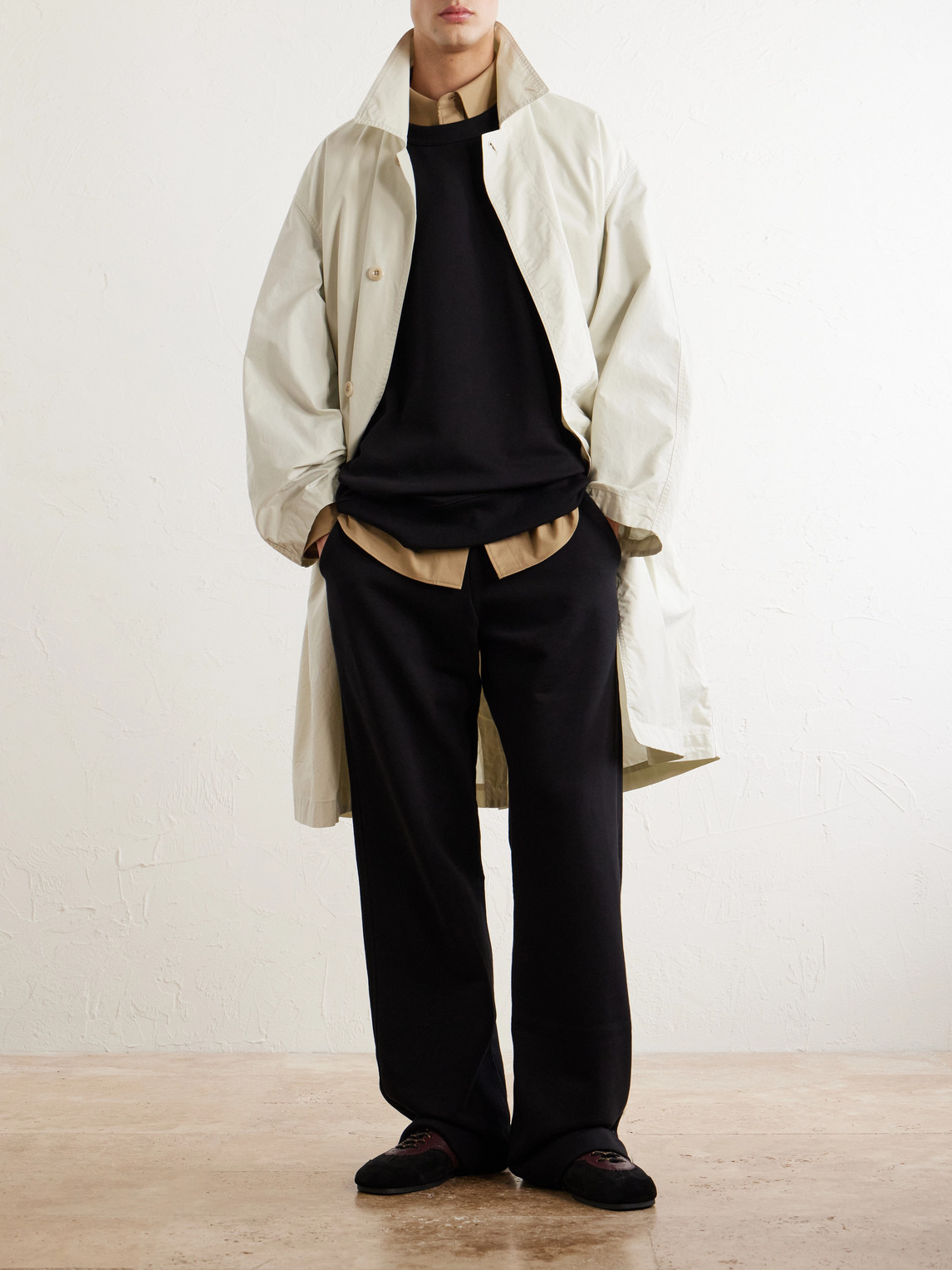 Hamer Straight-Leg Cotton-Jersey Sweatpants