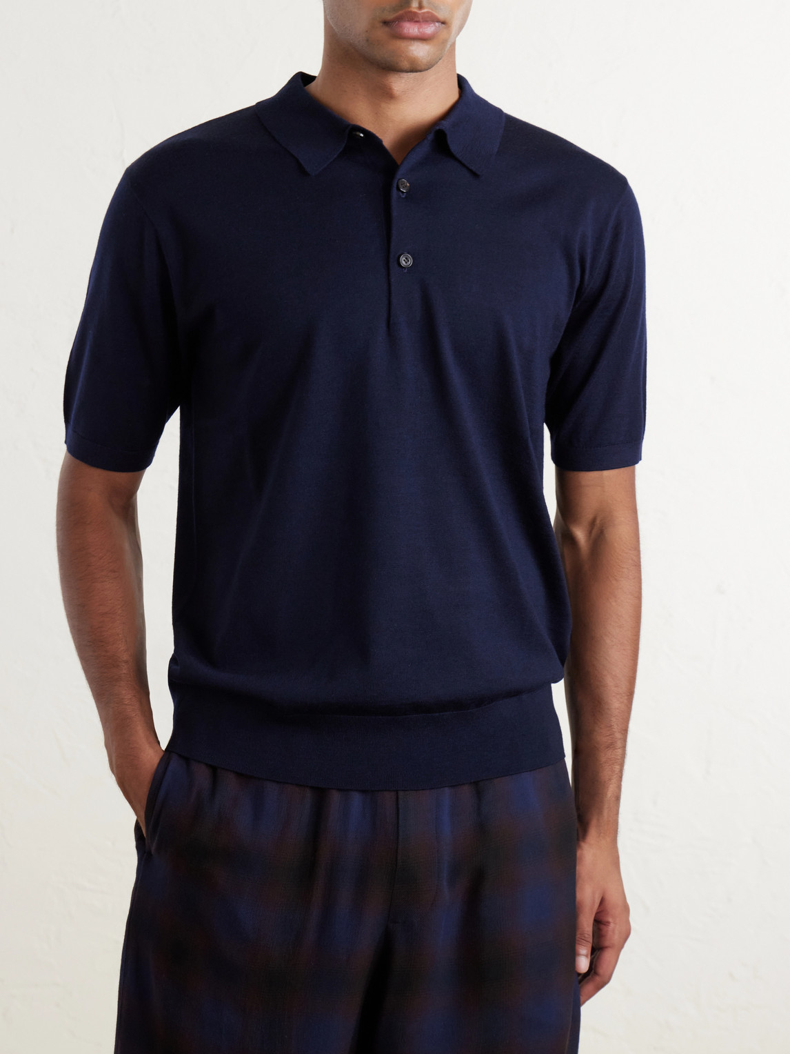 Murice Merino Wool Polo Shirt