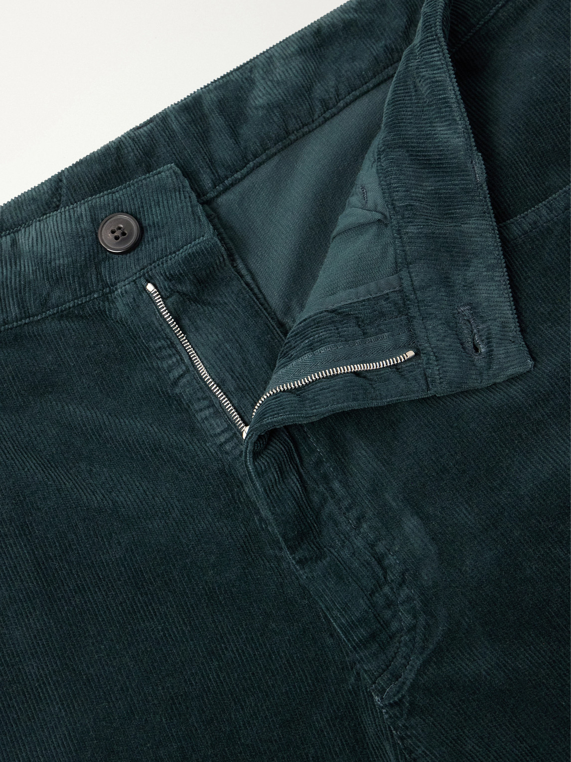 Straight-Leg Cotton- Corduroy