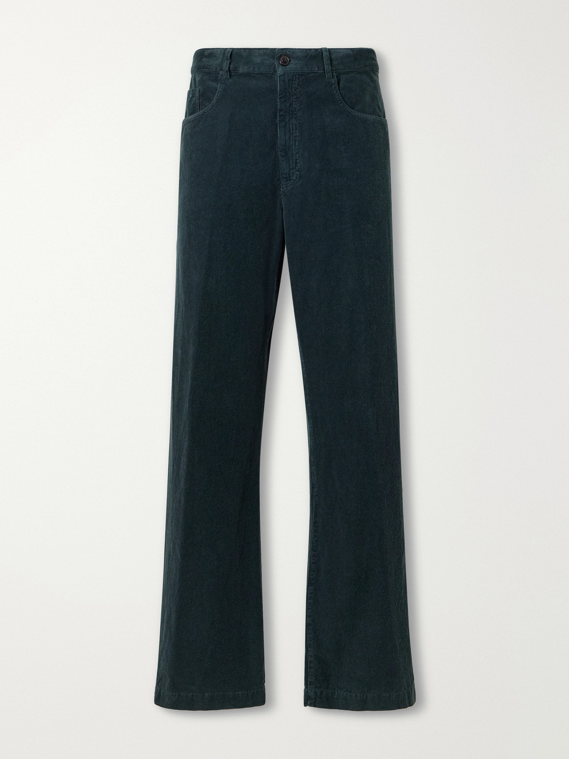 Straight-Leg Cotton- Corduroy