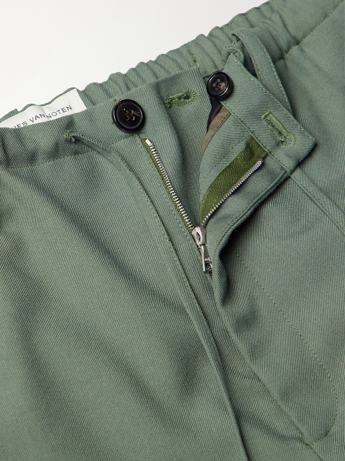 Penny Straight-Leg Wool Trousers