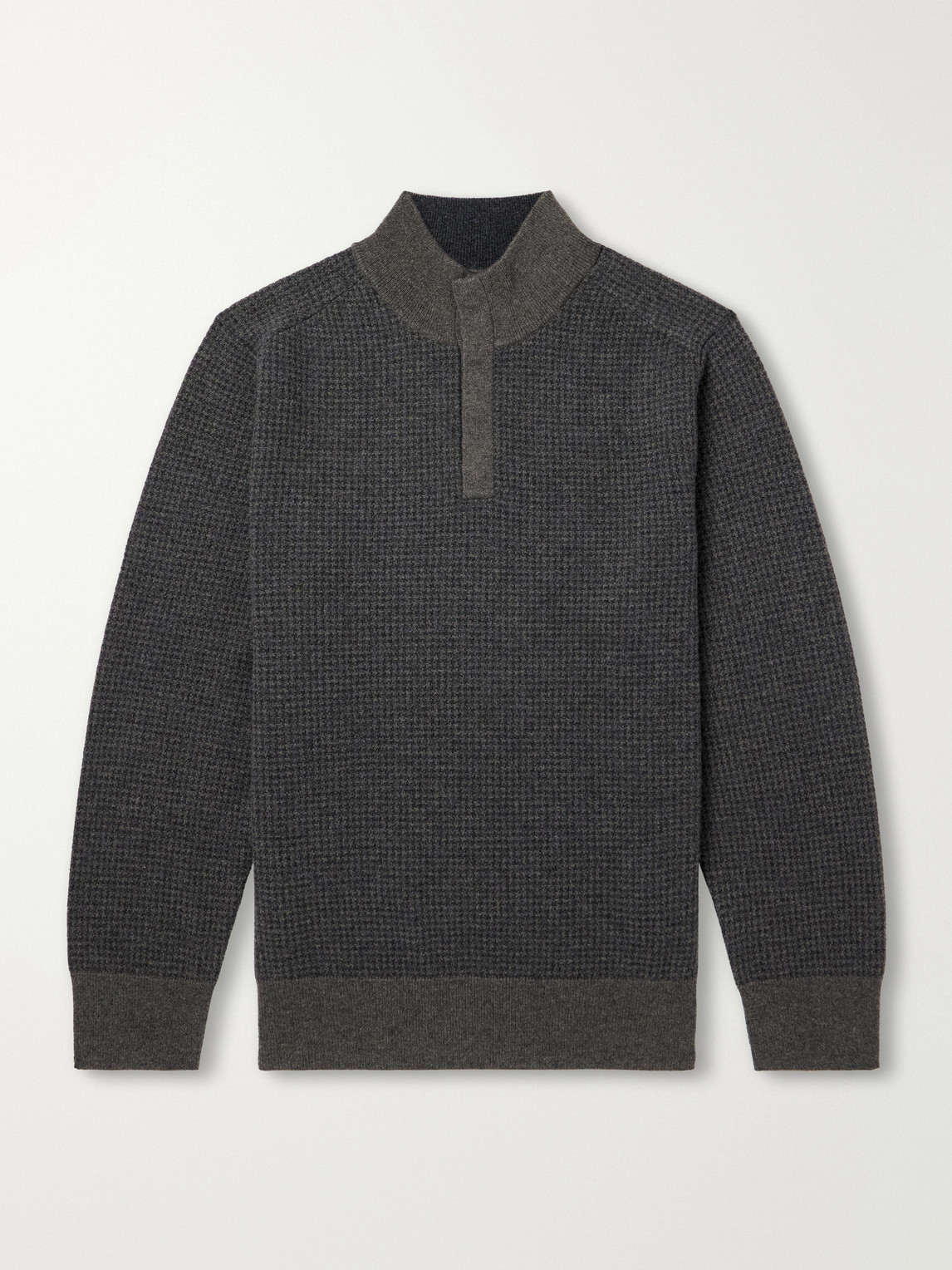 Houndstooth Cashmere Sweater