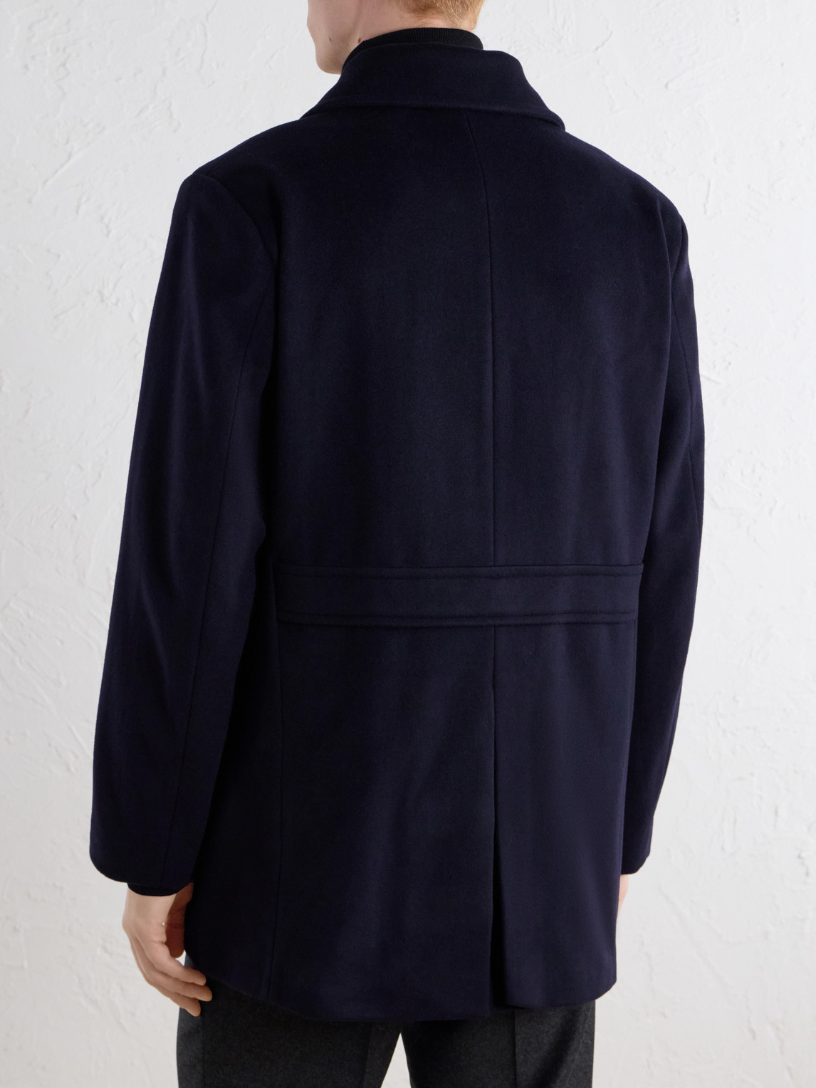 Great Portland Double-Breasted Wool And Cashmere-Blend Twill Coat