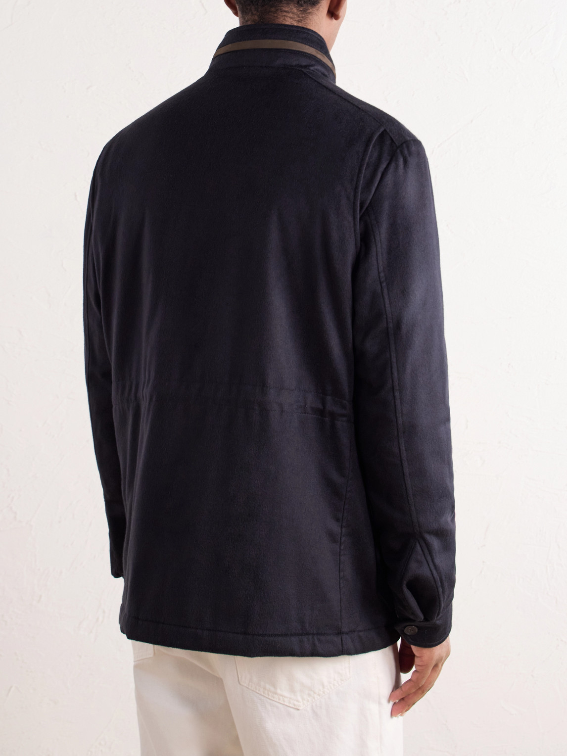 Vale Cashmere-Twill Jacket