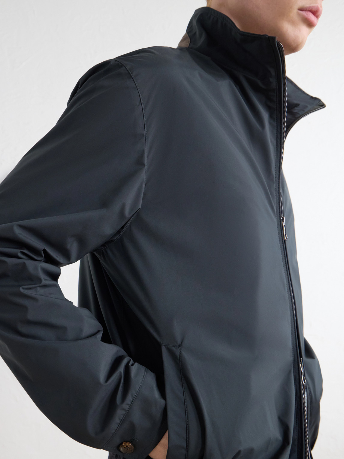 Shell Blouson Jacket