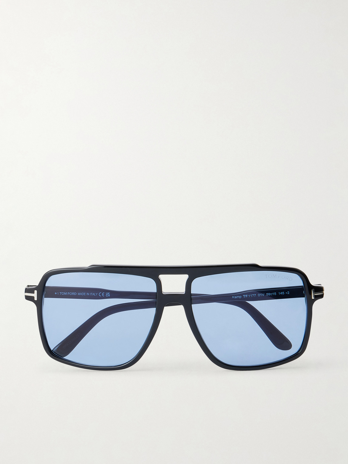 Tom Ford Kemp Aviator-style Acetate Sunglasses In Pattern