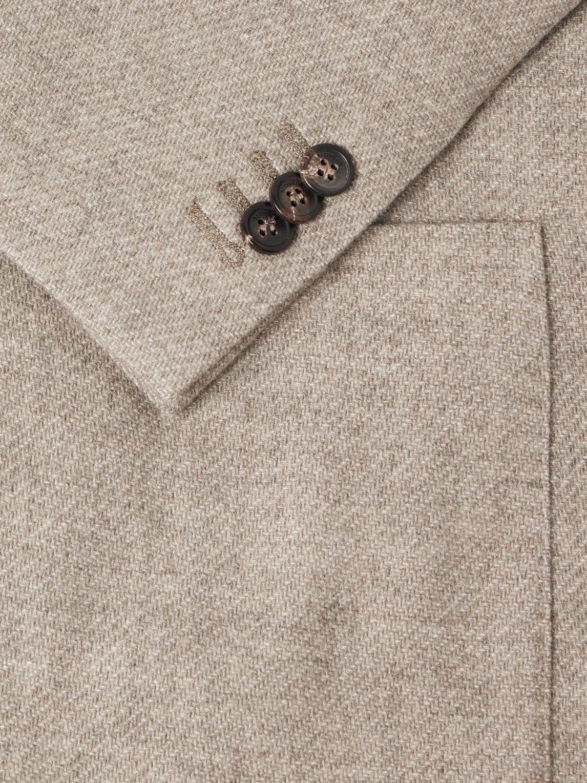 Slowear Cotton, Wool and Cashmere- Blend Jacquard Blazer - Men | Thumbnail 6 Slowear Cotton, Wool and Cashmere- Blend Jacquard Blazer - Men | Thumbnail 6