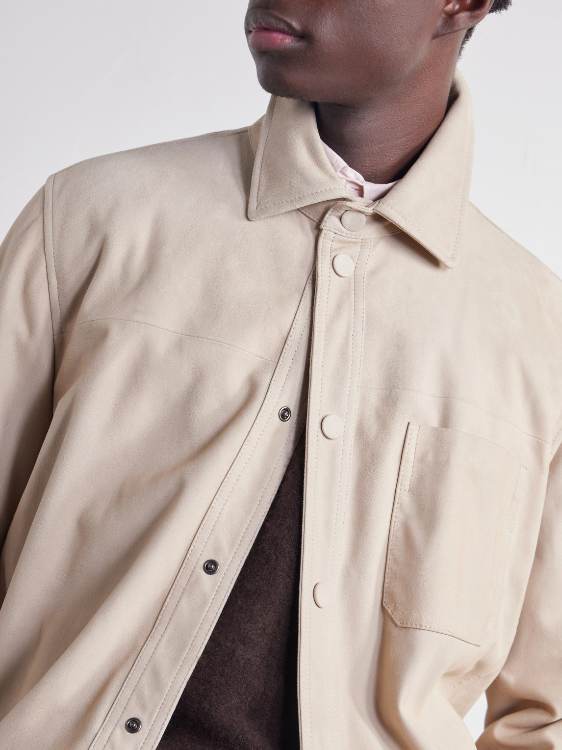 Montedoro Suede Overshirt