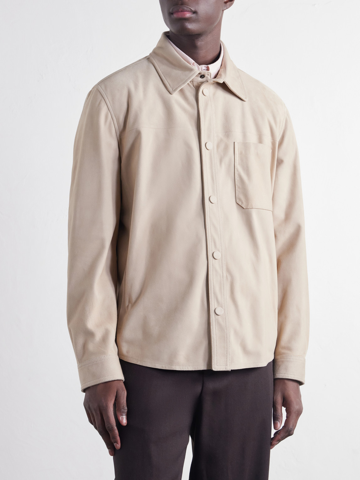 Montedoro Suede Overshirt