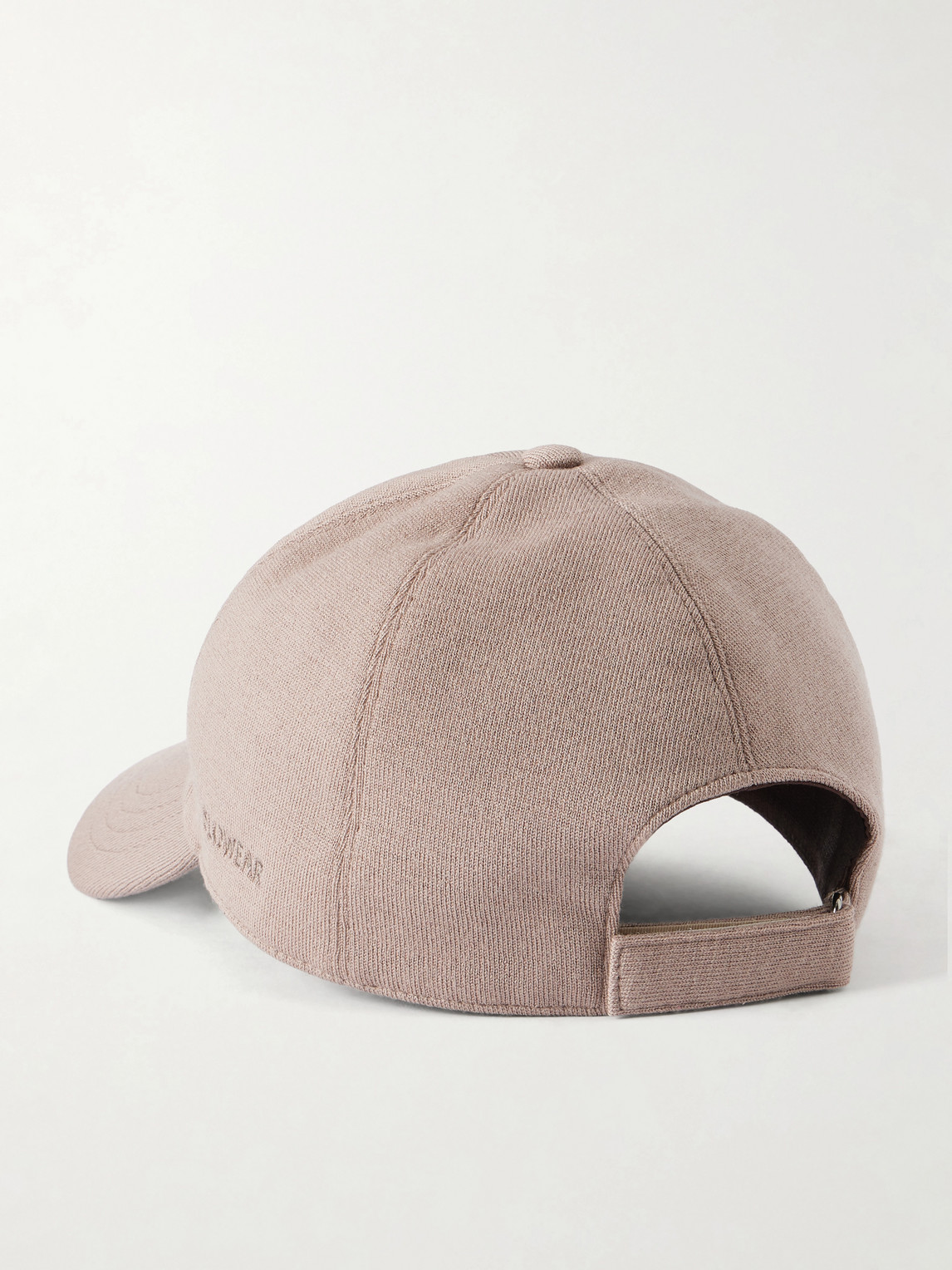 Slowear Zanone Flexwool Wool-blend Cap In Neutrals