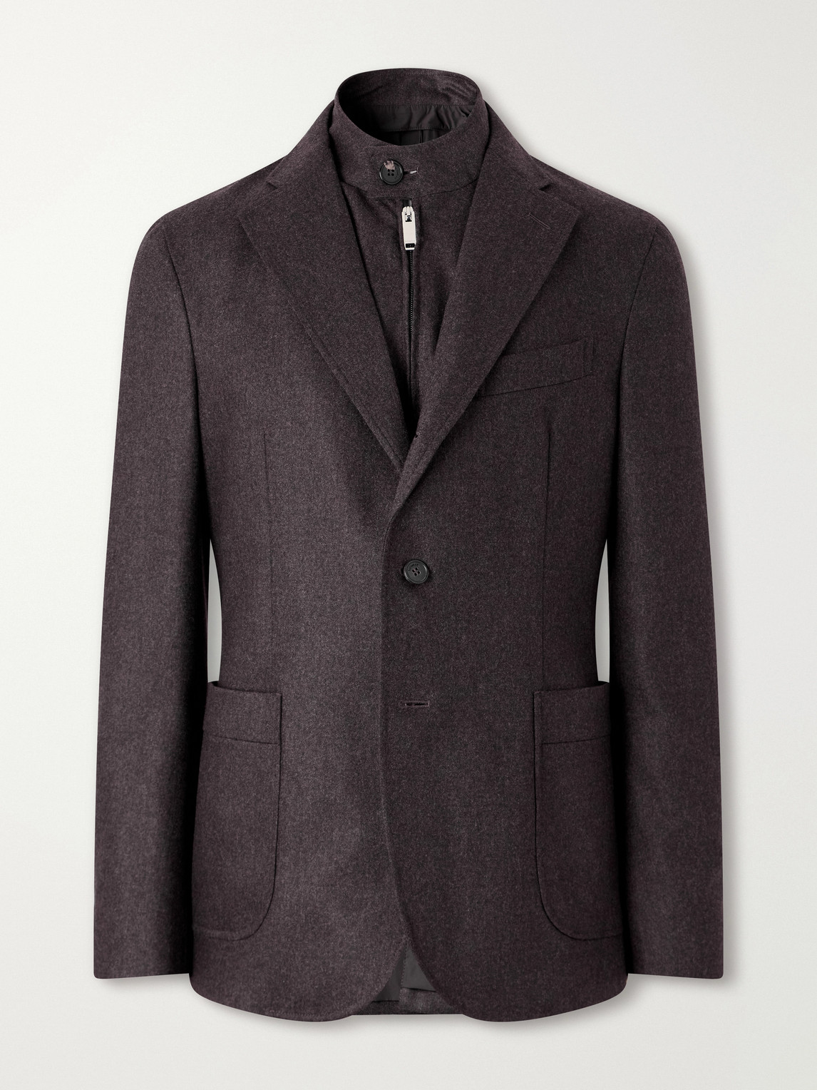 Slowear – Wool-Blend Flannel Suit Jacket