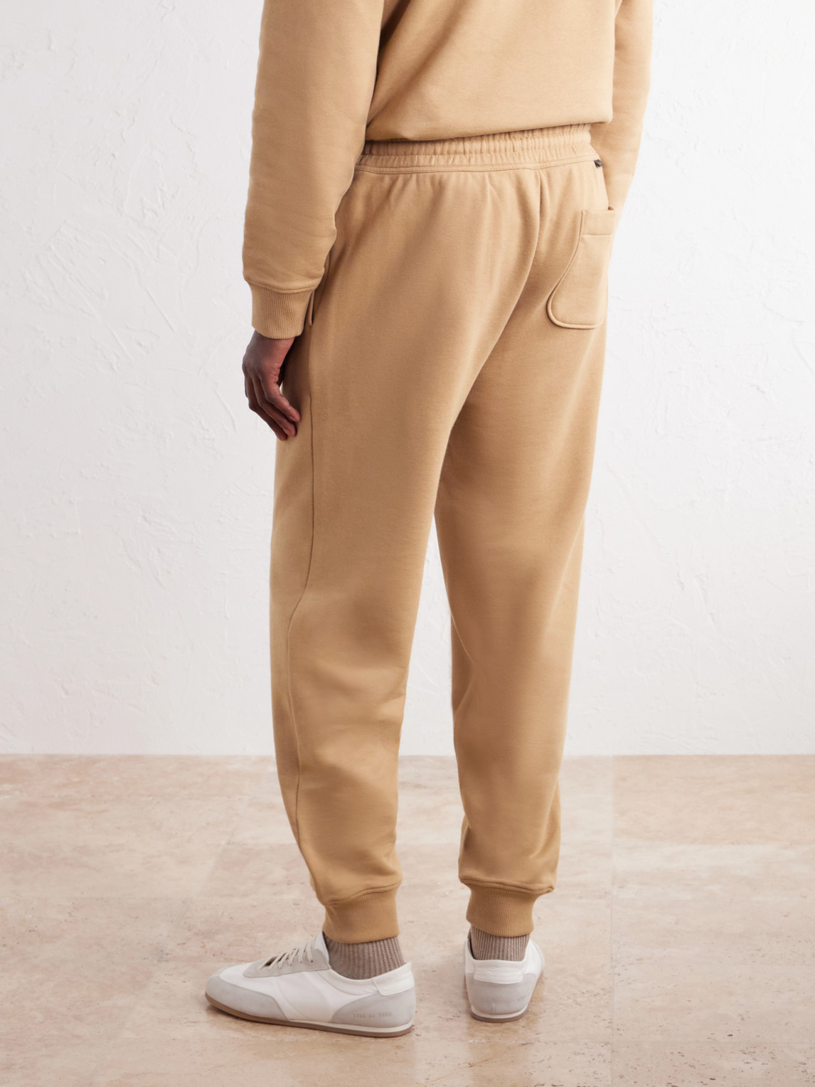 Zanone Tapered Cotton And Cashmere-Blend Jersey Sweatpants