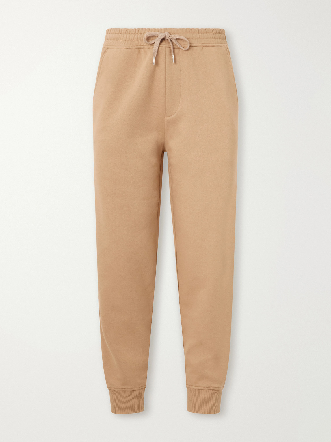 Zanone Tapered Cotton And Cashmere-Blend Jersey Sweatpants